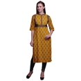 thumbnail image 1 of Bimba Robe Kurti Longue Indienne Imprimée, Tunique Droite, Robes pour Femmes, 1 of 5