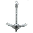 thumbnail image 2 of Extreme Max Products EXFA3.5 3.5 Ibs Folding Anchor - Galvanized, 2 of 5