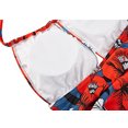 thumbnail image 3 of Women One Piece Swimsuit Tummy Control Swimwear V Neck Bathing Suit (Red, M), 3 of 4