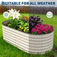 thumbnail image 4 of AKDSteel Galvanized Raised Garden Bed, Metal Planter Box For Vegetables, Flowers, And Herbs, Rust-Resistant Outdoor Garden Solution, 4 of 8