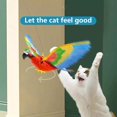 thumbnail image 3 of Simulation Automatique Vol Oiseau Mains Libres Vol Réaliste Oiseau Jouet pour Chats d'Intérieur Ennui (Aigle), 3 of 7