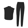 thumbnail image 3 of Women Nursing Set Tops Pants Working Clothes Workwear Workers, 3 of 8
