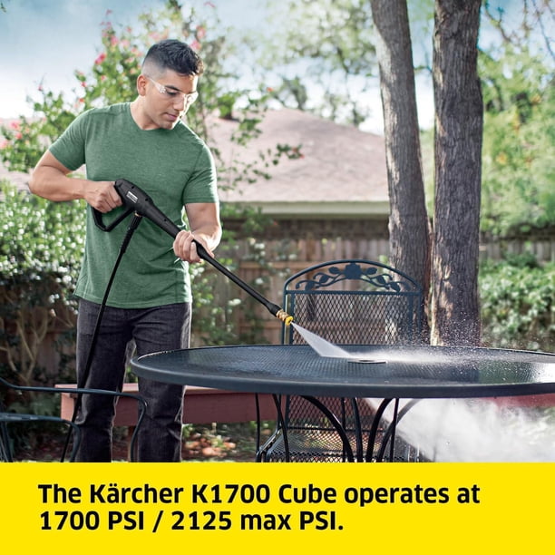 Karcher K1700 Cube Electric Power Pressure Washer with 3 Nozzle