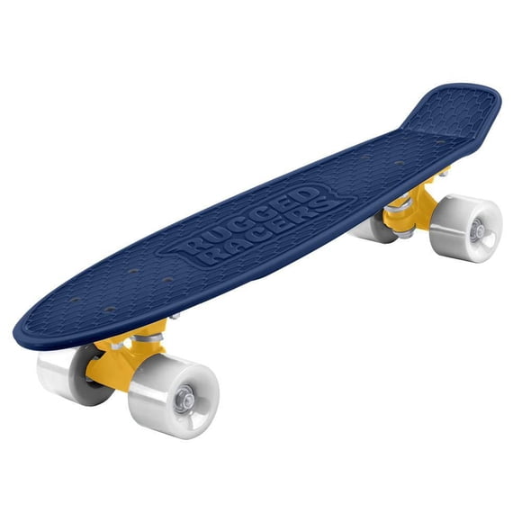 Rugged Racer 27 Inch Skateboard Cruiser Pennyboard, Navy