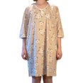 thumbnail image 1 of Chemise de Nuit Beige à Dos Ouvert Adaptative pour Femmes, 1 of 5