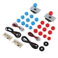thumbnail image 4 of Arcade DIY Parts,2 Player DIY Arcade Arcade Game DIY Parts DIY Games Console Kit Exceptional Craftsmanship, 4 of 8