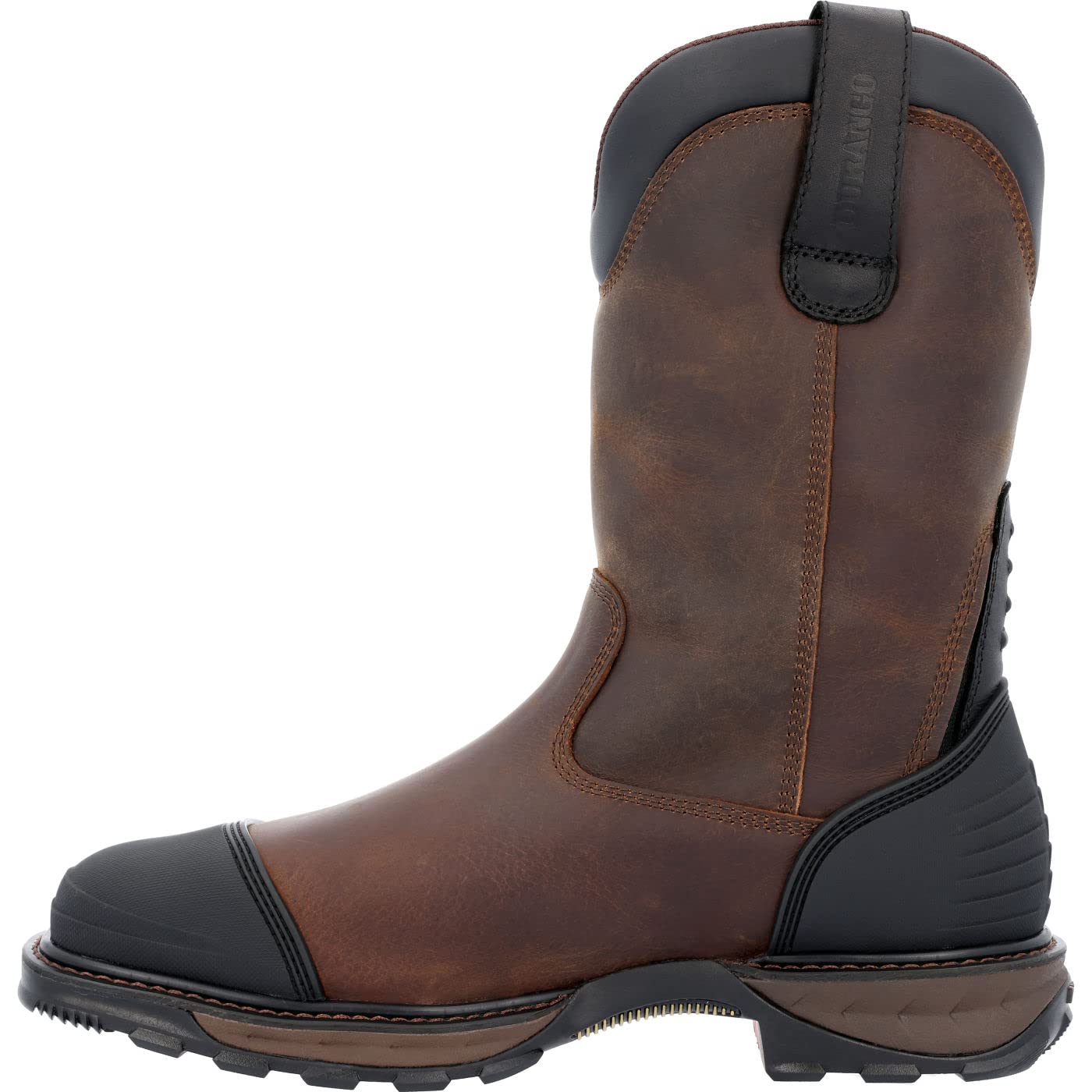 DurangoÂ® Maverick XP Steel Toe Waterproof Western Work Boot Size 9.5(W)