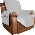thumbnail image 1 of 2024 Reversible Quilted Sofa Cover  Water Resistant Slipcover Furniture Protector  Washable Couch Cover with Non Slip Foam and Elastic Straps for Kids  Dogs  Pets (Small  Pink/Beige), 1 of 7