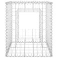 thumbnail image 2 of vidaXL Gabion Basket Posts 2 pcs 50x50x60 cm Iron, 2 of 4