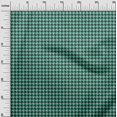 thumbnail image 3 of oneOone Cotton Poplin Twill Turquoise Green Fabric Houndstooth Sewing Craft Projects Fabric Prints By Yard 56 Inch Wide, 3 of 4