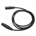 thumbnail image 1 of XLR Male To Female Microphone Cable, PVC Cable 4.9ft XLR Male To XLR Female Cable Lossless Durable  For Club Stages, 1 of 8