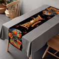 thumbnail image 2 of Halloween Table Runner Ghost Spooky Pumpkins Halloween Table Decorations Kitchen Dining Halloween Indoor Decorations  14 x 72 Inch, 2 of 6