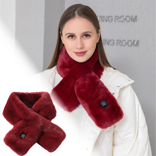 Heating&warming Smart USB Heated Neck Warmer with Three Speed Temperature Control and Thick Warmth