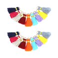 thumbnail image 1 of 100pcs 2CM Tassel Jewelry Accessories with Ring DIY Tassel Cotton Line Pendants Delicate Jewelry Making Accessories for Keychain Earrings Making Mixed Color, 1 of 1