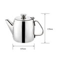 thumbnail image 5 of Théière Cafetière en Acier Inoxydable pour Lait, 850 ml, 5 of 5