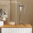thumbnail image 3 of yeacher Compact Walnut Camping Table Lamp Stand - Lightweight, Detachable, and Easy to Store for Outdoor Use (Lamp Not Included), 3 of 6