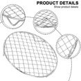 thumbnail image 3 of Round Cooling Baking Rack 201 Stainless Steel Wire Oven Grill Sheet, 3 of 12