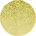 thumbnail image 1 of Ahgly Company Tapis d'Intérieur Ronds Transitionnels Bruns Lavables à la Machine, 8 Pieds Rond, 1 of 7