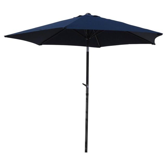 International Caravan Parasol de Patio Extérieur 8 Pieds Bleu Marine