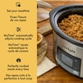 thumbnail image 4 of Crock-Pot Slow Cooker with MyTime Adjusting Cook Cycle | 6-Quart Programmable Slow Cooker for 7+ People | 5.7 L | Stainless Steel, 4 of 9