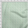 thumbnail image 4 of oneOone Silk Tabby Green Fabric Heart Craft Projects Decor Fabric Printed By The Yard 42 Inch Wide, 4 of 4