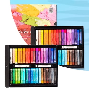 Liquidation d'Outils, Pastels à l'Huile 24 Couleurs Ensemble de Pastels à l'Huile Doux Kit d'Art de Dessin Pastels à l'Huile pour Enfants et Artistes Convenable, 1X Ensemble de Pastels à l'Huile, par Meiiso