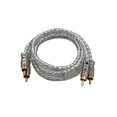 thumbnail image 1 of Car Audio Cable Pure Copper Metal Head Signal Cable Stereo Audio Speaker Wire Amp Amplifier Install RCA Subwoofer Sub Wiring, 1 of 1