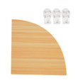 thumbnail image 2 of simhoa Étagère d'Angle Suspendue Murale Support de Rangement pour Livres Étagères Flottantes d'Angle Murales 15 cm, 2 of 8