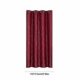 thumbnail image 4 of Sentmoon Kitchen Curtains Curtains Curtain Panel Pair 39 Inch W X 78 Inch L Curtain Set Stacking Elegant Curtains for Bedroom Curtains Round Hole Curtains Curtains for Bedroom Red, 4 of 7