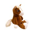 thumbnail image 2 of Peluches de Poneys Courant Bruns de Simulation Jouets Zodiaques Chinois Mascottes de l'Année du Cheval Poupée Poupée, 2 of 2