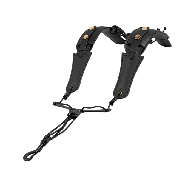 Tachiuwa Saxophone Shoulder Harness Adjustable Saxophone Strap for Alto Tenor Soprano