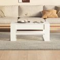 thumbnail image 3 of vidaXL Coffee Table White 102x55x45 cm Engineered Wood, 3 of 4