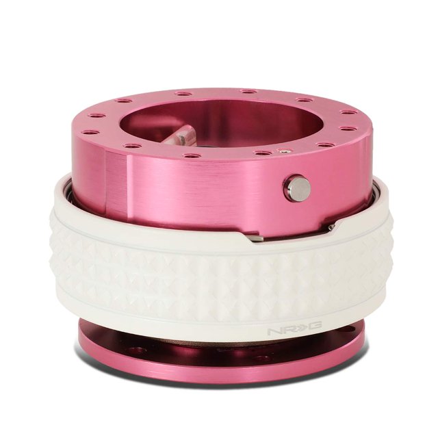 NRG Innovations SRK-210PK/GL Quick Release Kit (Pink Body / Glow in the Dark Pyramid Ring)