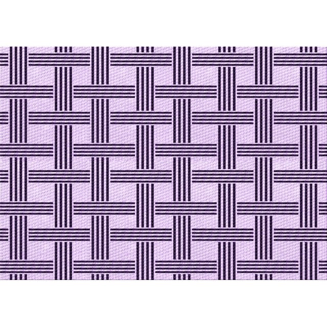 Ahgly Company Machine Washable Indoor Rectangle Transitional Purple Jam Purple Area Rugs, 3' x 5'