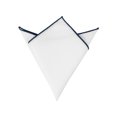 thumbnail image 1 of INSPIRE CHIC Men's Pocket Square Cotton Handkerchiefs for Suits Jacket Navy Blue One Size, 1 of 4