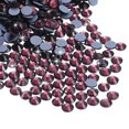 thumbnail image 1 of Uxcell Hotfix Rhinestones Flatback Crystal Glass Gems for Craft Clothes DIY Decoration Deep Purple 4.8mm, 1 of 5