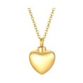 thumbnail image 4 of kurtrusly Collier Urne Commémorative Ouvrable Mode Cœur d'Amour pour Fête Action de Grâce Doré, 4 of 9