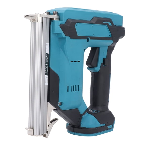 Electric Brad Nailer, Battery Powered Quick Release Case Cordless Staple for 10-30MM Straight Nails for Furniture Making