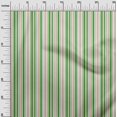 thumbnail image 2 of oneOone Viscose Chiffon Light Beige Fabric Stripes Craft Projects Decor Fabric Printed By The Yard 42 Inch Wide, 2 of 4