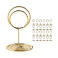 thumbnail image 2 of 40 Pcs Porte-Numéro de Table, Porte-Cartes de Table, Porte-Photos pour Réception de Mariage, 2 of 5