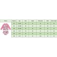 thumbnail image 3 of Gupgi Summer Kid Girls Swimsuit 2 Piece Quick Dry Rash Guard Set 0-5Y Long Sleeve Shell Print Patchwork Zipper Tops Bottoms, 3 of 8
