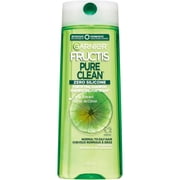 Garnier Fructis Pure Clean Zero Silicone Fortifying Shampoo for Normal to Oily Hair, with Citrus Extract, 370ml