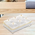thumbnail image 4 of GUOOL Fruit Plate Removable Serving Dishes Divided Serving Bowls Serving Container for White 6 Grids, 4 of 8
