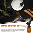 thumbnail image 4 of MasteelfCA 15pcs Refillable Essential Oil Bottles Glass Dropper Bottles Perfume Bottles (Brown), 4 of 7