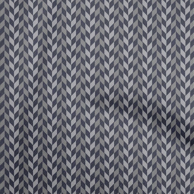 oneOone Viscose Jersey Navy Blue Fabric Geometric Craft Projects Decor Fabric Printed By The Yard 60 Inch Wide