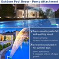 thumbnail image 3 of MesaSe PENGXAING Swimming-Pool Waterfall Fountain Fun Water Sprinkler Above In-ground Pool Spray Pond Decoration, 3 of 7