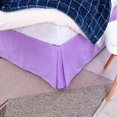 thumbnail image 3 of Pleated Bed Skirt Classic Tailored Styling Dust Ruffled Hotel, 3 of 13