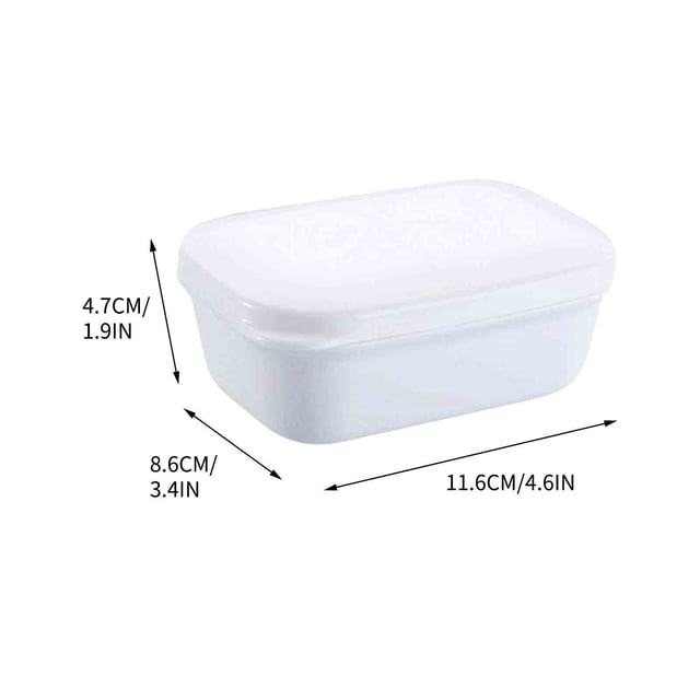 Pompotops New Bathroom Dish Plate Case Home Shower Travel Hiking Holder Container Soap Box Clearance