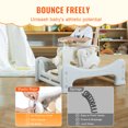 thumbnail image 3 of VEVOR 5 in 1 Rocking Horse for Toddlers 1-3 Years, Baby Rocking Horse with Trampoline, Detachable Balance Board, Push Handle., 3 of 9