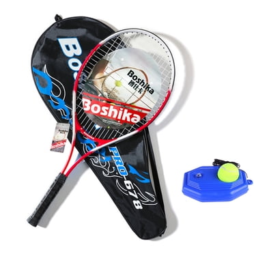 Aluminum Alloy Tennis Racket Lightweight Shockproof Tennis Racquet with Training Tennis Carry Bag and Tennis Grip